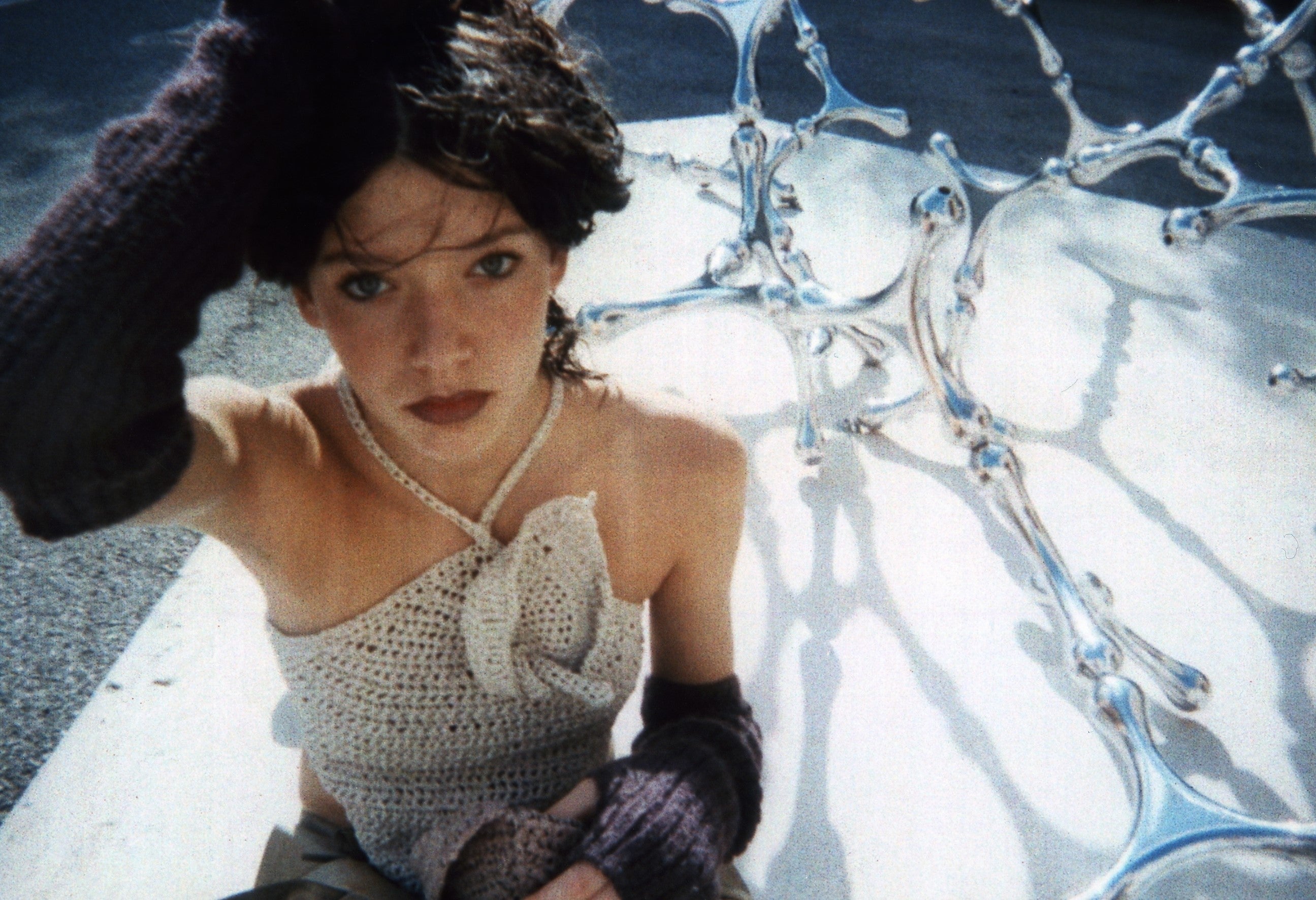 dettaglio top crochet artigianale anna tosti