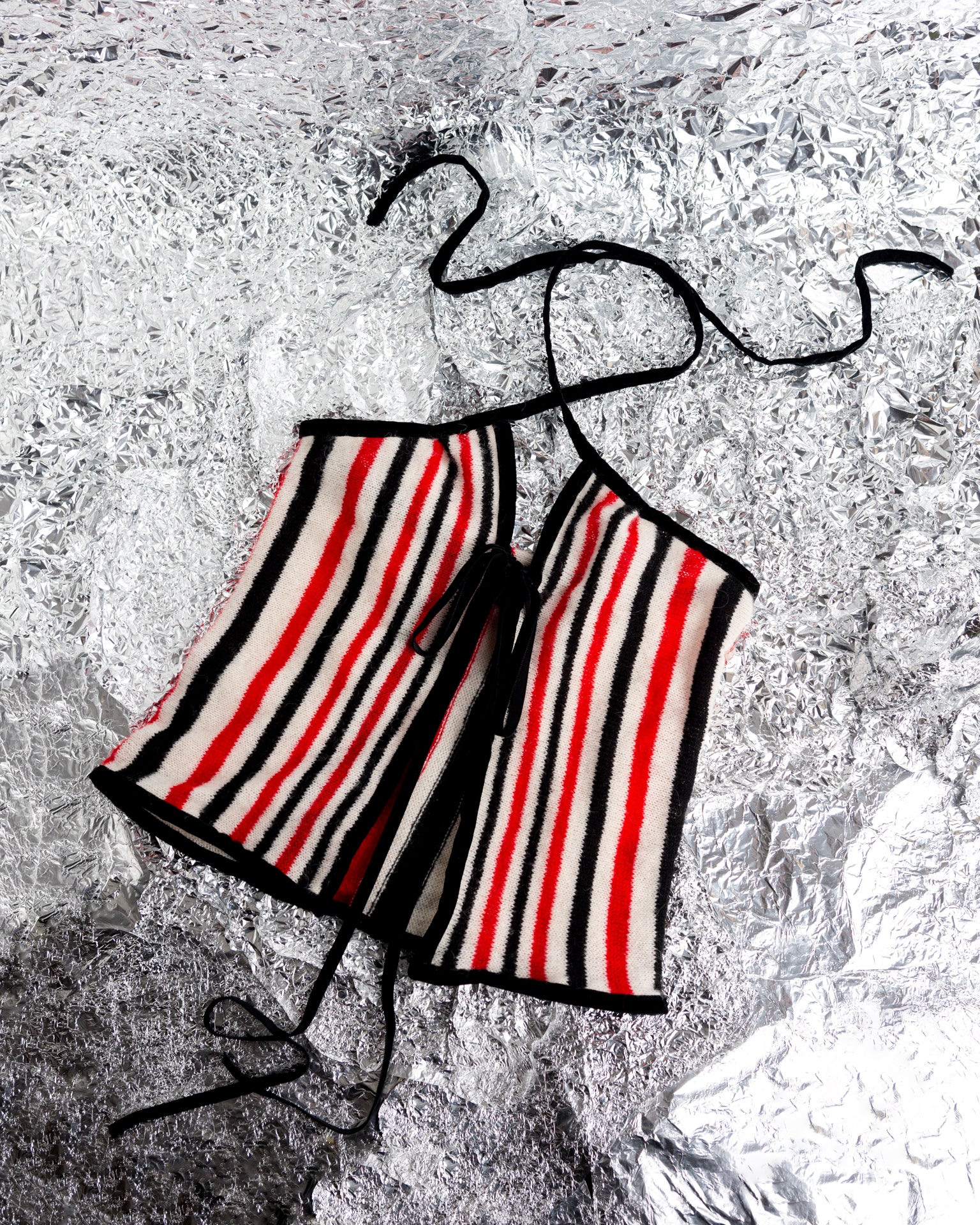 top in maglia a righe anna tosti